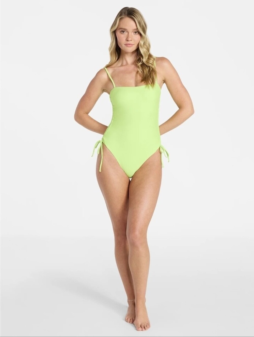 No BOUNDARIES One-Piece Swimsuit with Side Ties XL